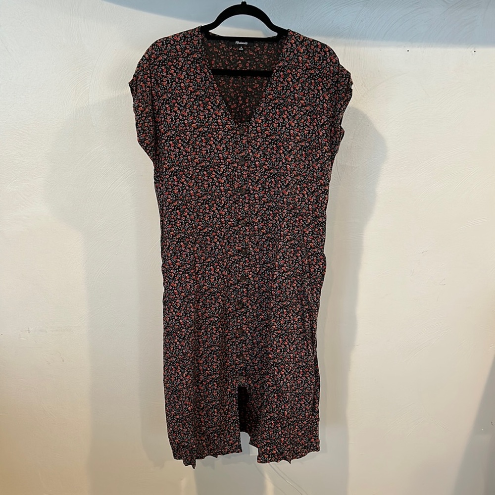 Madewell Floral Midi Dress